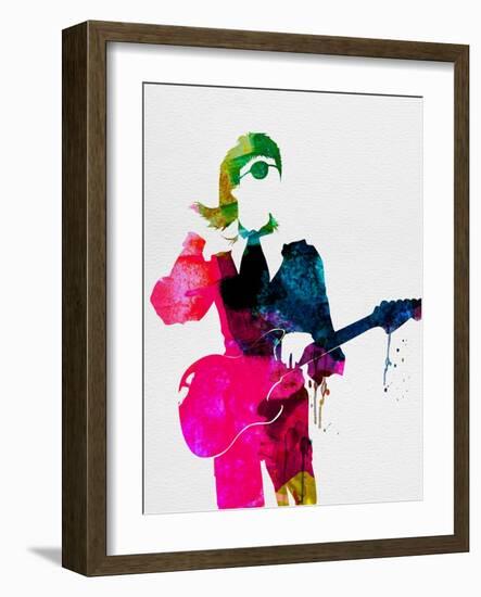 David Watercolor-Lora Feldman-Framed Art Print