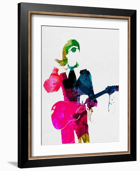 David Watercolor-Lora Feldman-Framed Art Print