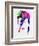 David Watercolor-Lora Feldman-Framed Art Print