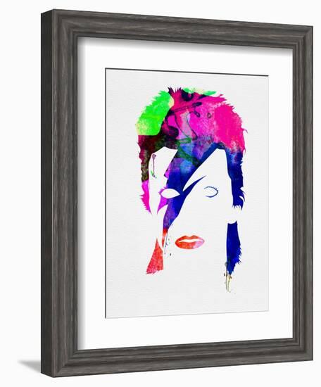 David Watercolor-Lora Feldman-Framed Art Print