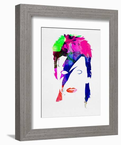 David Watercolor-Lora Feldman-Framed Art Print