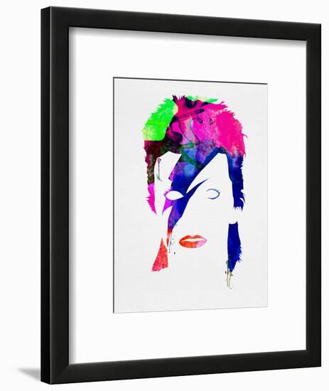 David Watercolor-Lora Feldman-Framed Art Print