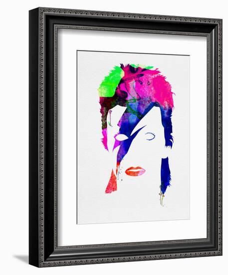 David Watercolor-Lora Feldman-Framed Art Print