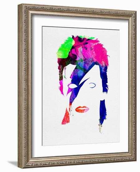 David Watercolor-Lora Feldman-Framed Art Print