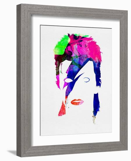 David Watercolor-Lora Feldman-Framed Art Print