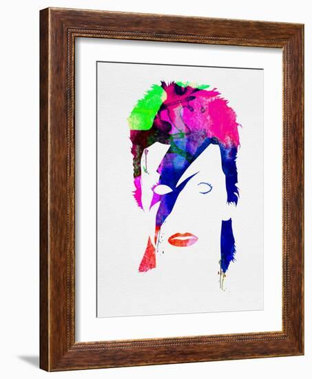 David Watercolor-Lora Feldman-Framed Art Print