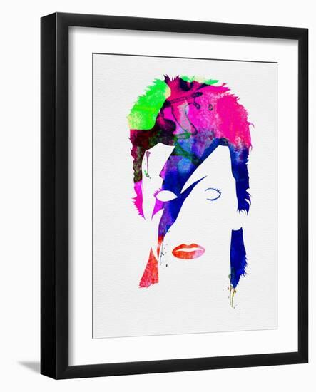 David Watercolor-Lora Feldman-Framed Art Print