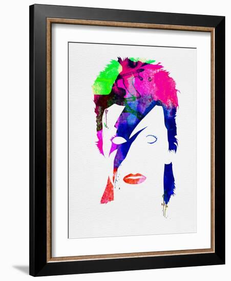 David Watercolor-Lora Feldman-Framed Art Print