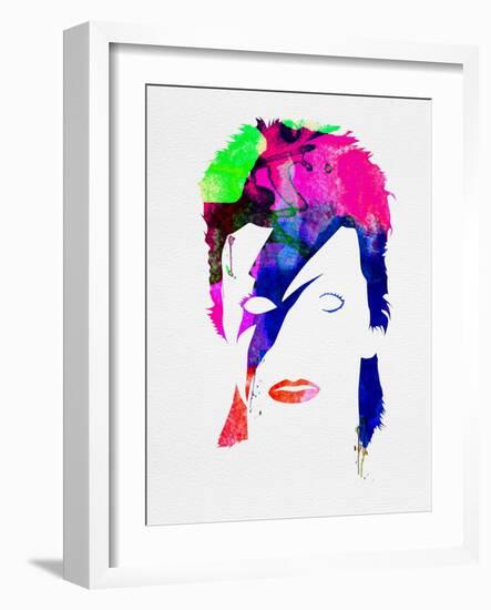 David Watercolor-Lora Feldman-Framed Art Print