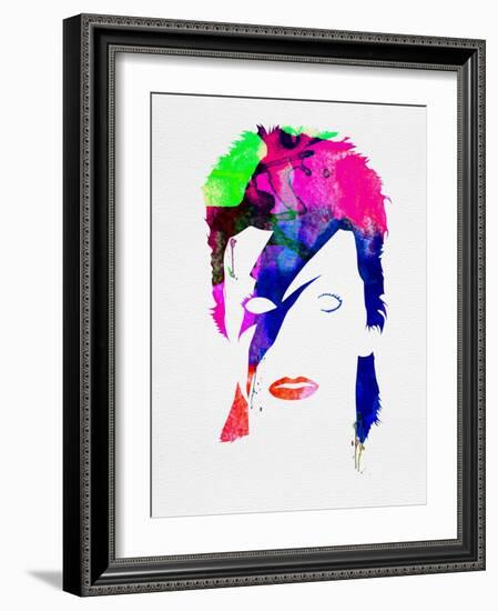 David Watercolor-Lora Feldman-Framed Art Print