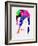 David Watercolor-Lora Feldman-Framed Art Print