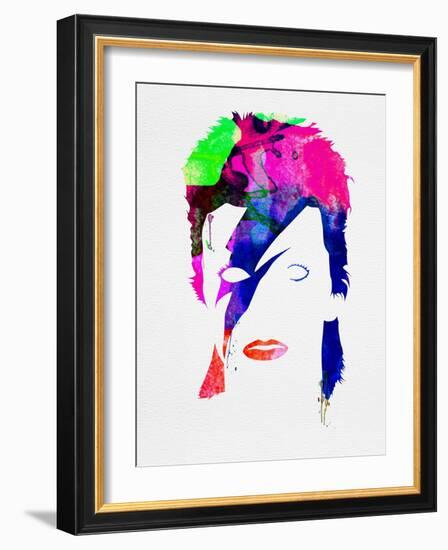 David Watercolor-Lora Feldman-Framed Art Print