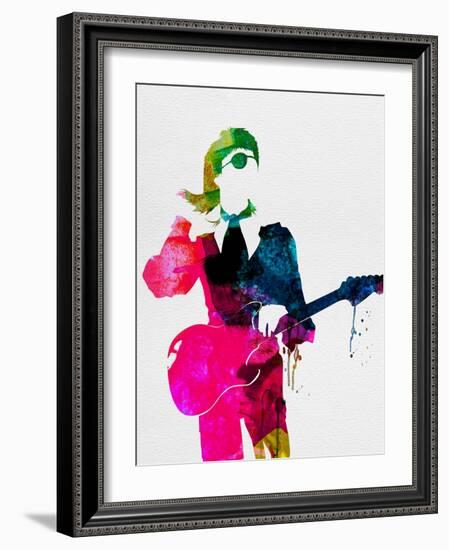 David Watercolor-Lora Feldman-Framed Premium Giclee Print