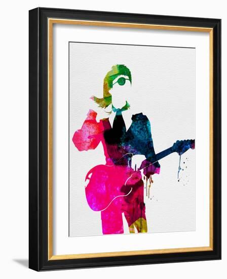 David Watercolor-Lora Feldman-Framed Premium Giclee Print