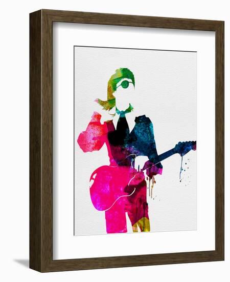 David Watercolor-Lora Feldman-Framed Art Print