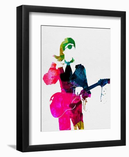 David Watercolor-Lora Feldman-Framed Art Print