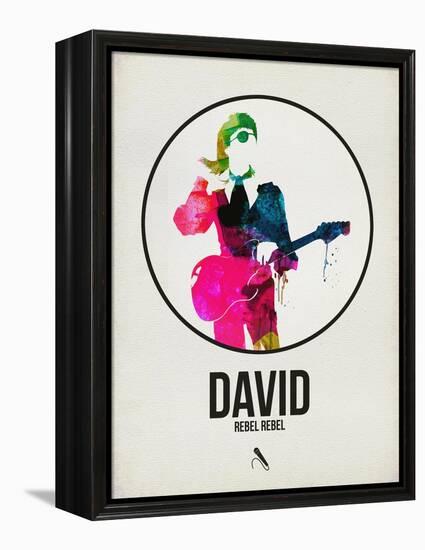 David Watercolor-David Brodsky-Framed Stretched Canvas