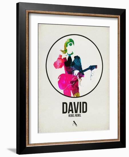 David Watercolor-David Brodsky-Framed Art Print