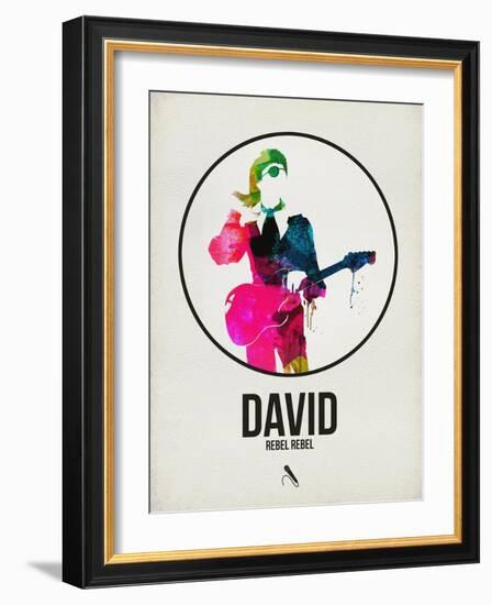 David Watercolor-David Brodsky-Framed Art Print