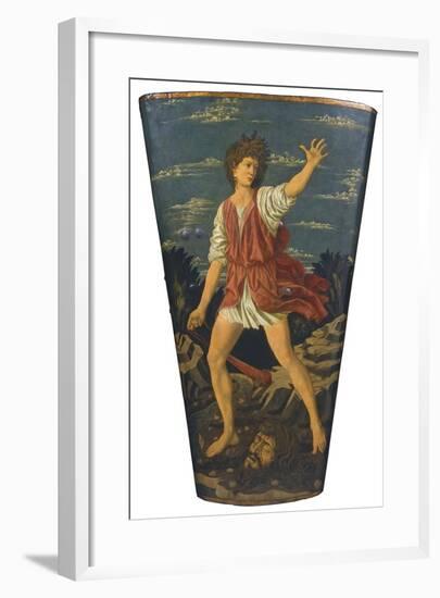 David with the Head of Goliath, C.1450-55-Andrea Del Castagno-Framed Giclee Print