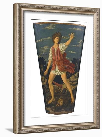 David with the Head of Goliath, C.1450-55-Andrea Del Castagno-Framed Giclee Print