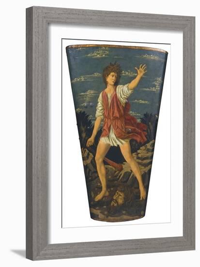 David with the Head of Goliath, C.1450-55-Andrea Del Castagno-Framed Giclee Print