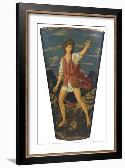 David with the Head of Goliath, C.1450-55-Andrea Del Castagno-Framed Giclee Print