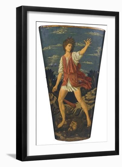 David with the Head of Goliath, C.1450-55-Andrea Del Castagno-Framed Giclee Print