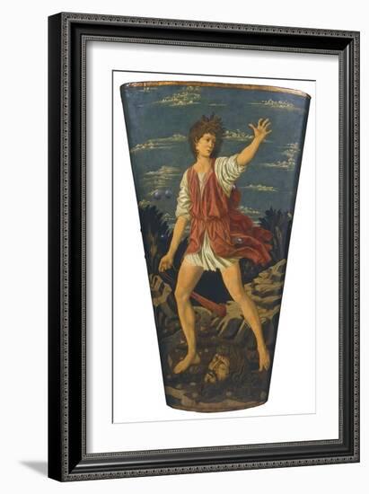 David with the Head of Goliath, C.1450-55-Andrea Del Castagno-Framed Giclee Print