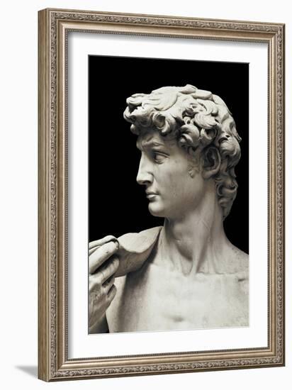 David-Michelangelo-Framed Art Print