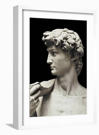 David-Michelangelo-Framed Art Print