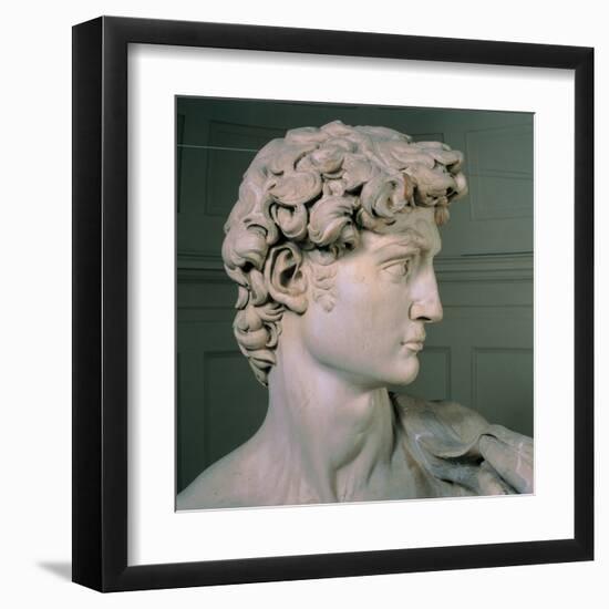 David-Michelangelo-Framed Art Print