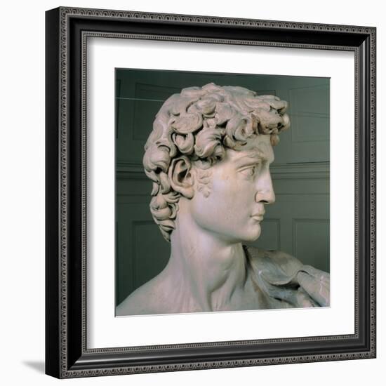 David-Michelangelo-Framed Art Print