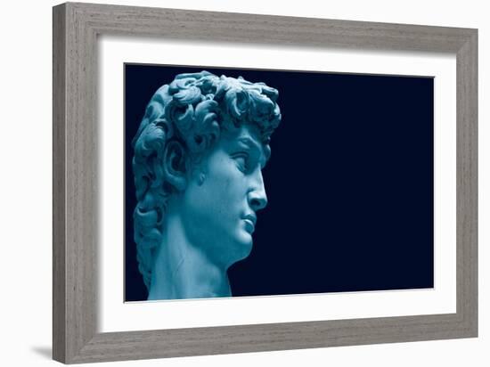 David-Michelangelo-Framed Art Print