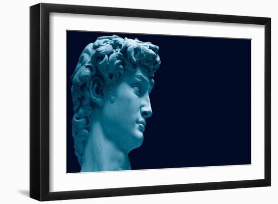 David-Michelangelo-Framed Art Print