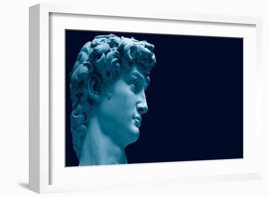 David-Michelangelo-Framed Art Print