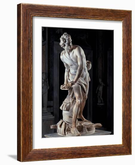 David-Gian Lorenzo Bernini-Framed Art Print