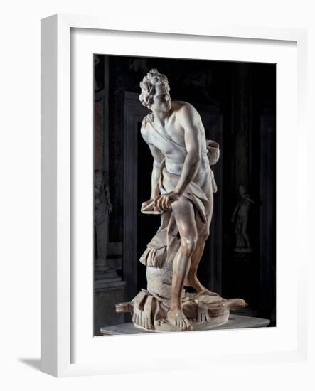 David-Gian Lorenzo Bernini-Framed Art Print