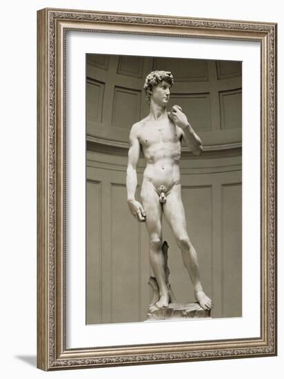 David-Michelangelo-Framed Art Print