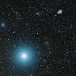 Emission Nebulae IC 1848 And IC 1805-Davide De Martin-Framed Photographic Print
