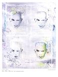 Graffiti Tribute to Jean Paul Gaultier-Davies and Douglas-Framed Art Print