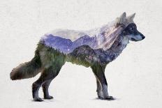 Winter Wolf-Davies Babies-Framed Art Print