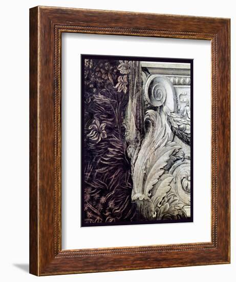 DaVinci Cornice 1-Vintage Lavoie-Framed Giclee Print