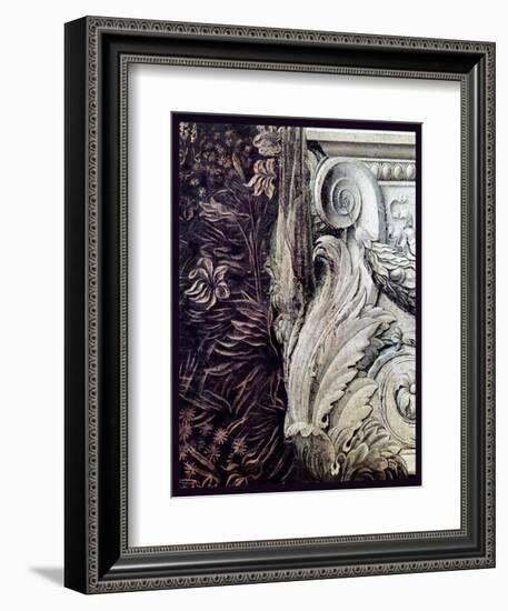 DaVinci Cornice 1-Vintage Lavoie-Framed Giclee Print