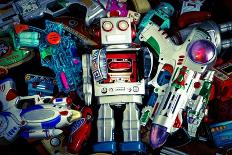 A Team of Robot Toys-davinci-Art Print