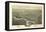 Davis, West Virginia - Panoramic Map-Lantern Press-Framed Stretched Canvas
