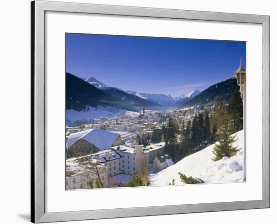 Davos, Graubunden Region, Switzerland, Europe-John Miller-Framed Photographic Print