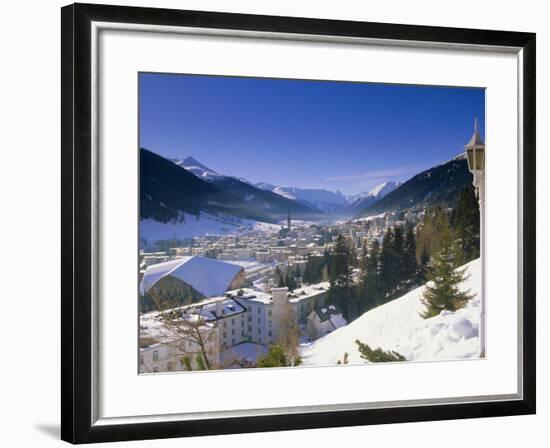 Davos, Graubunden Region, Switzerland, Europe-John Miller-Framed Photographic Print