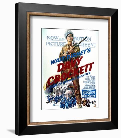 Davy Crockett: King of the Wild Frontier - Movie Poster Reproduction-null-Framed Photo