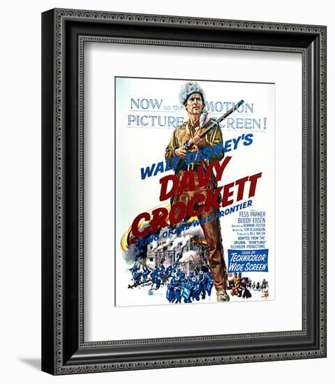 Davy Crockett: King of the Wild Frontier - Movie Poster Reproduction-null-Framed Photo